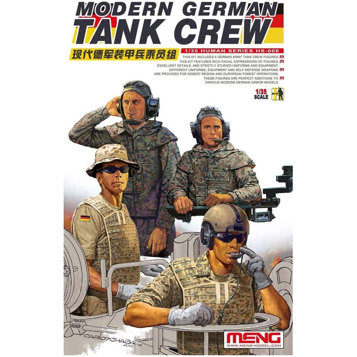 MENG 1/35 Modern German Tank Crew