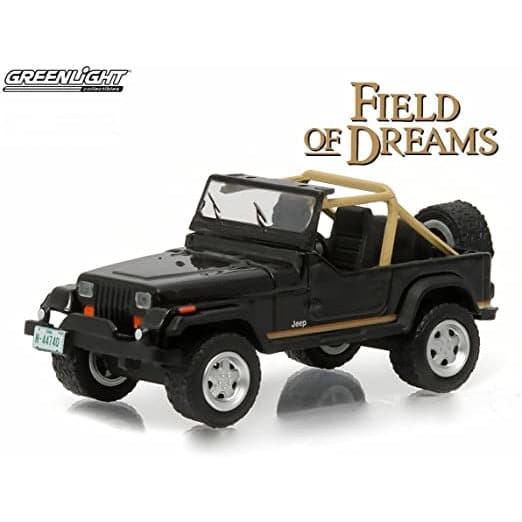 GREENLIGHT 1/64 Field of Dreams 1987 Jeep Wrangler YJ Movie