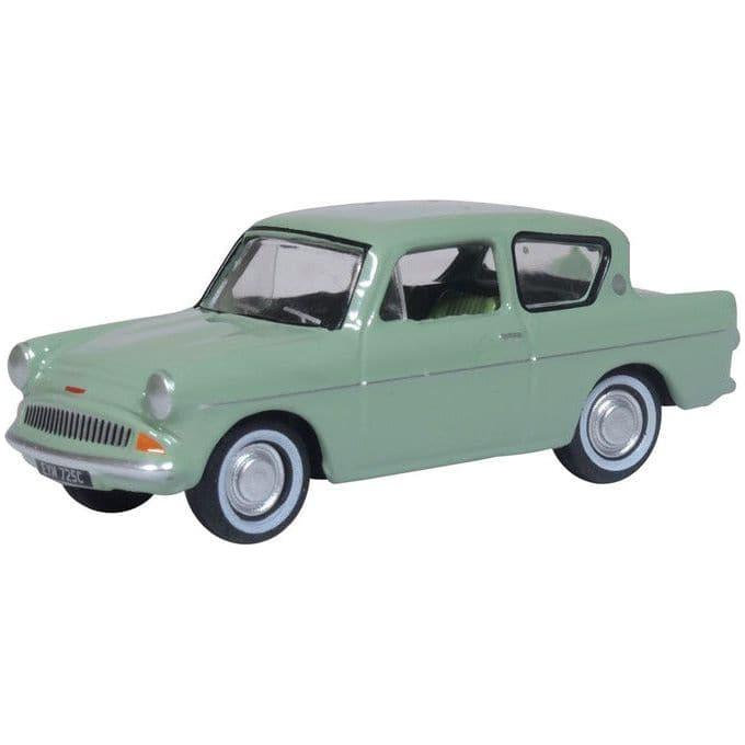 OXFORD 1/76 Ford Anglia Spruce Green