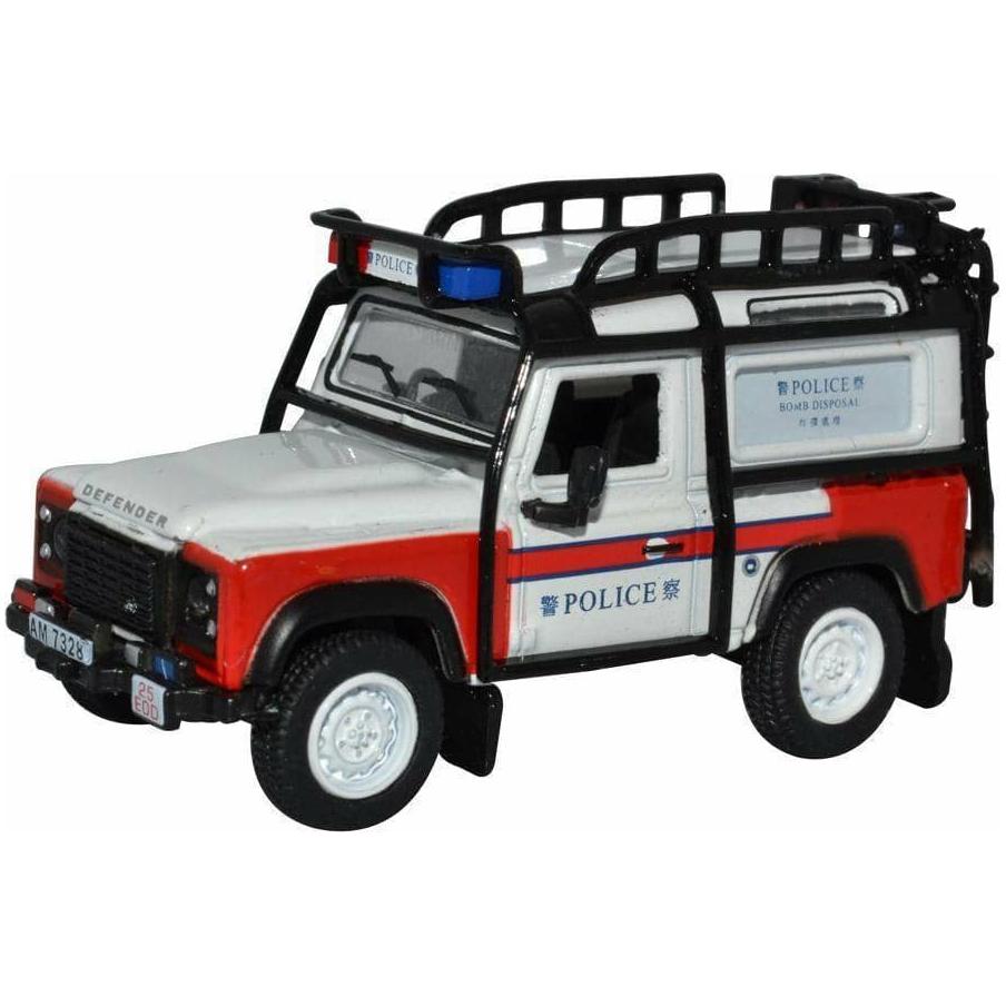 OXFORD 1/76 Scale Land Rover Defender 90 Station Wagon Hong