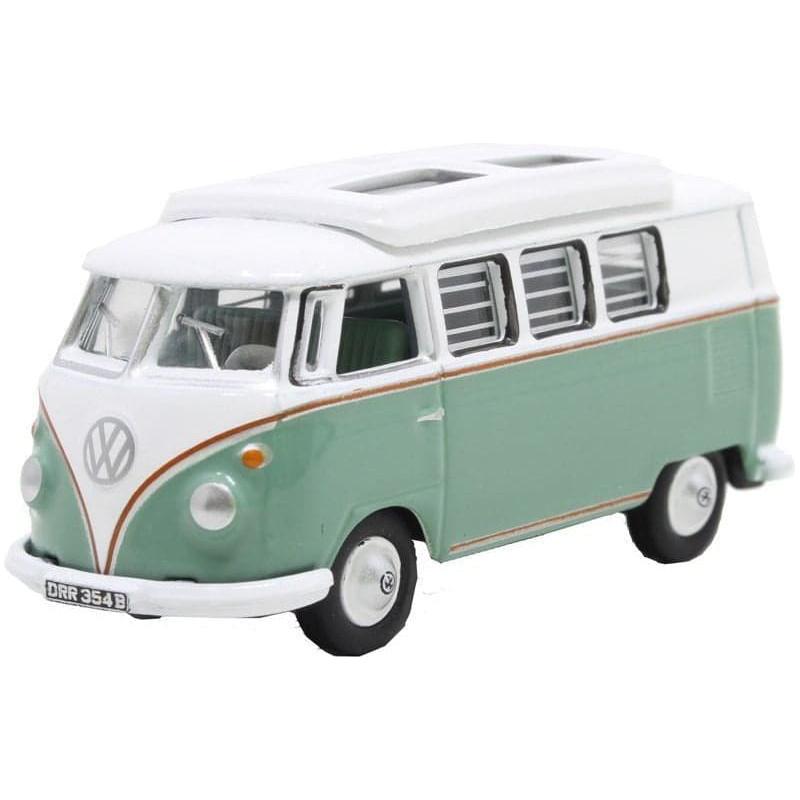 OXFORD 1/76 Volkswagen T1 Camper Turquoise/White
