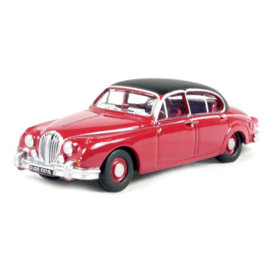 OXFORD 1/76 Jaguar MkII (Regency Red) - Hearns Hobbies Melbourne - Oxford