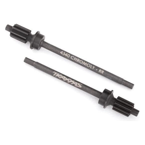 TRAXXAS Axle Shaft Heavy Duty Left and Right /Portal Drive Input Gears, Rear (Machined) (2) (Assembled) (8061)