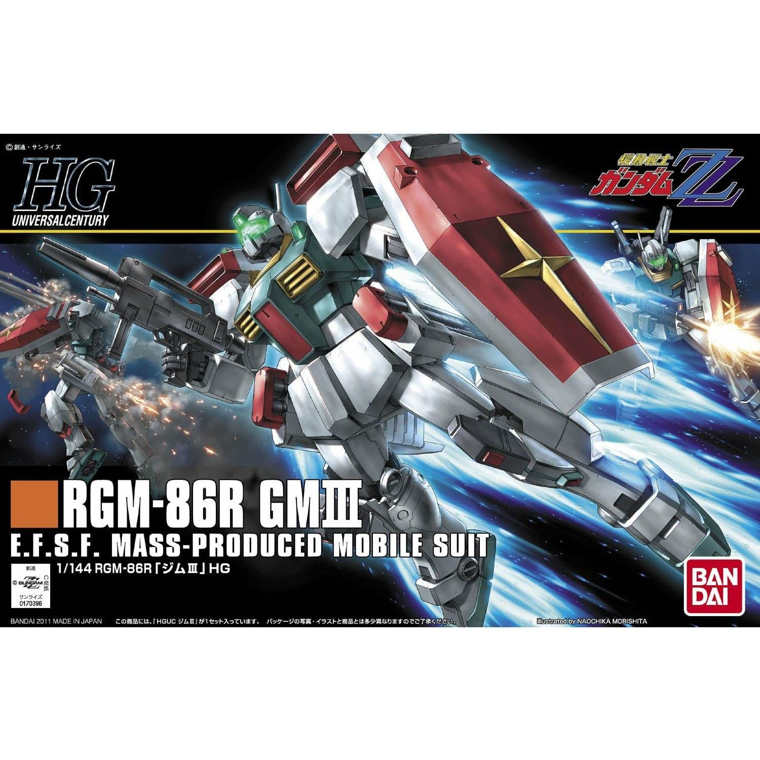 BANDAI 1/144 HGUC RGM-86R GM III