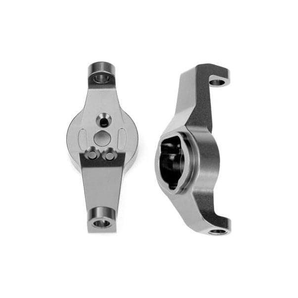 TRAXXAS Caster Blocks, 6061-T6 Aluminium, Charcoal Gray-Ano