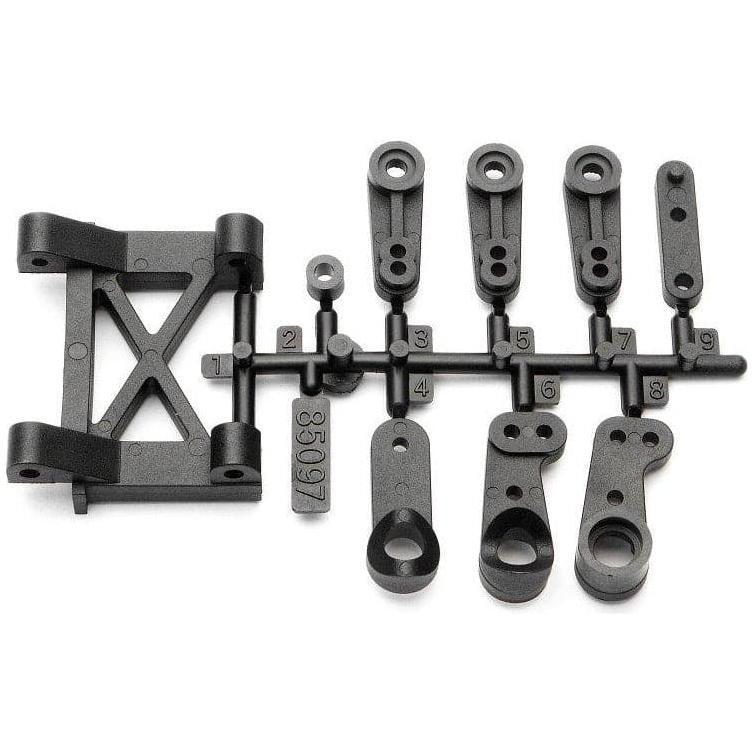 HPI Centre Post/Servo Horn/ Steering Crank Set