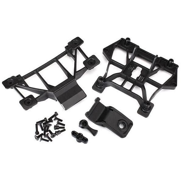 TRAXXAS Body Mounts, Front & Rear/ 3x12mm (8615)
