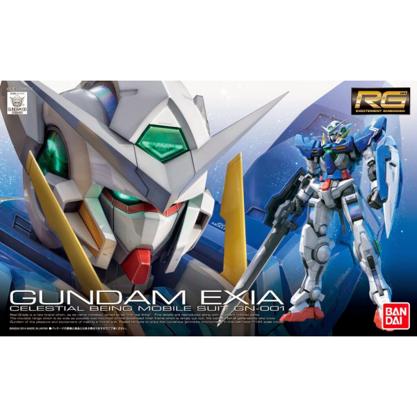 BANDAI 1/144 RG Gundam Exia