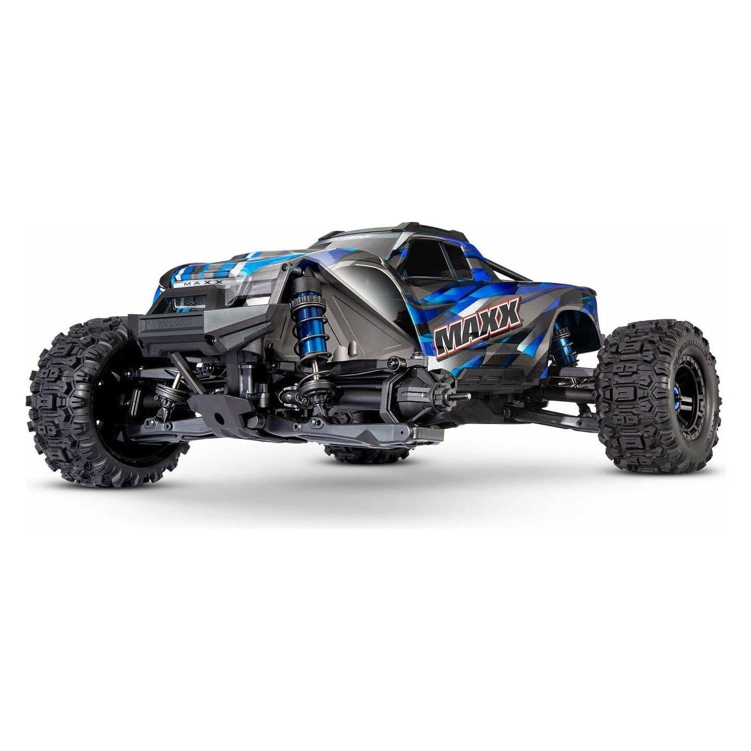 TRAXXAS 1/10 Maxx 4WD Brushless Electric Monster Truck with WideMaxx Blue