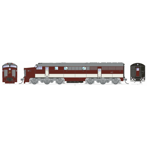 SDS MODELS HO 900 Class Locomotive #907 SAR 1960 -