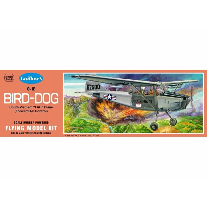 Guillow's Bird Dog Balsa Plane Model Kit