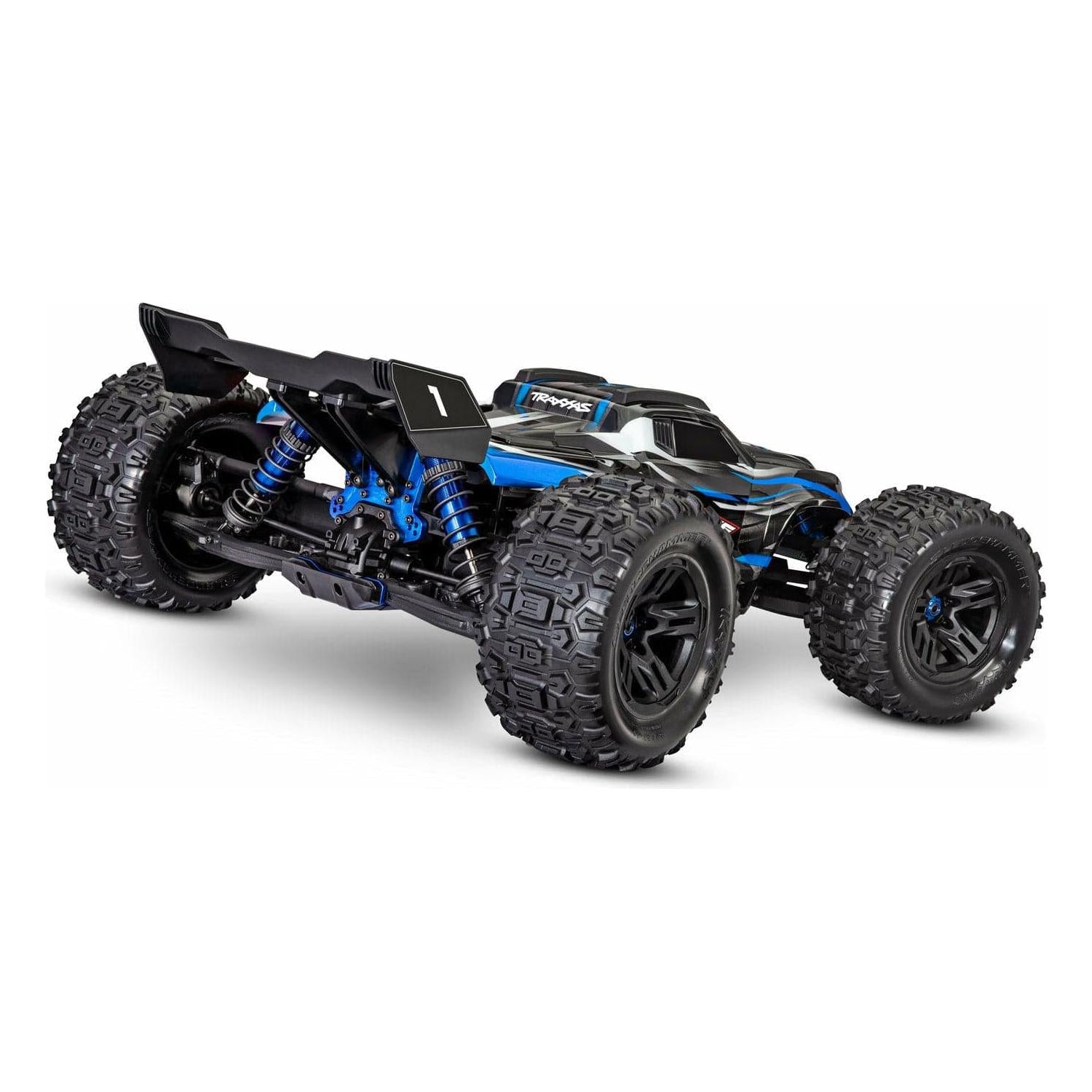 TRAXXAS 1/8 Sledge Off-Road Truggy Belted -Blue Brushless