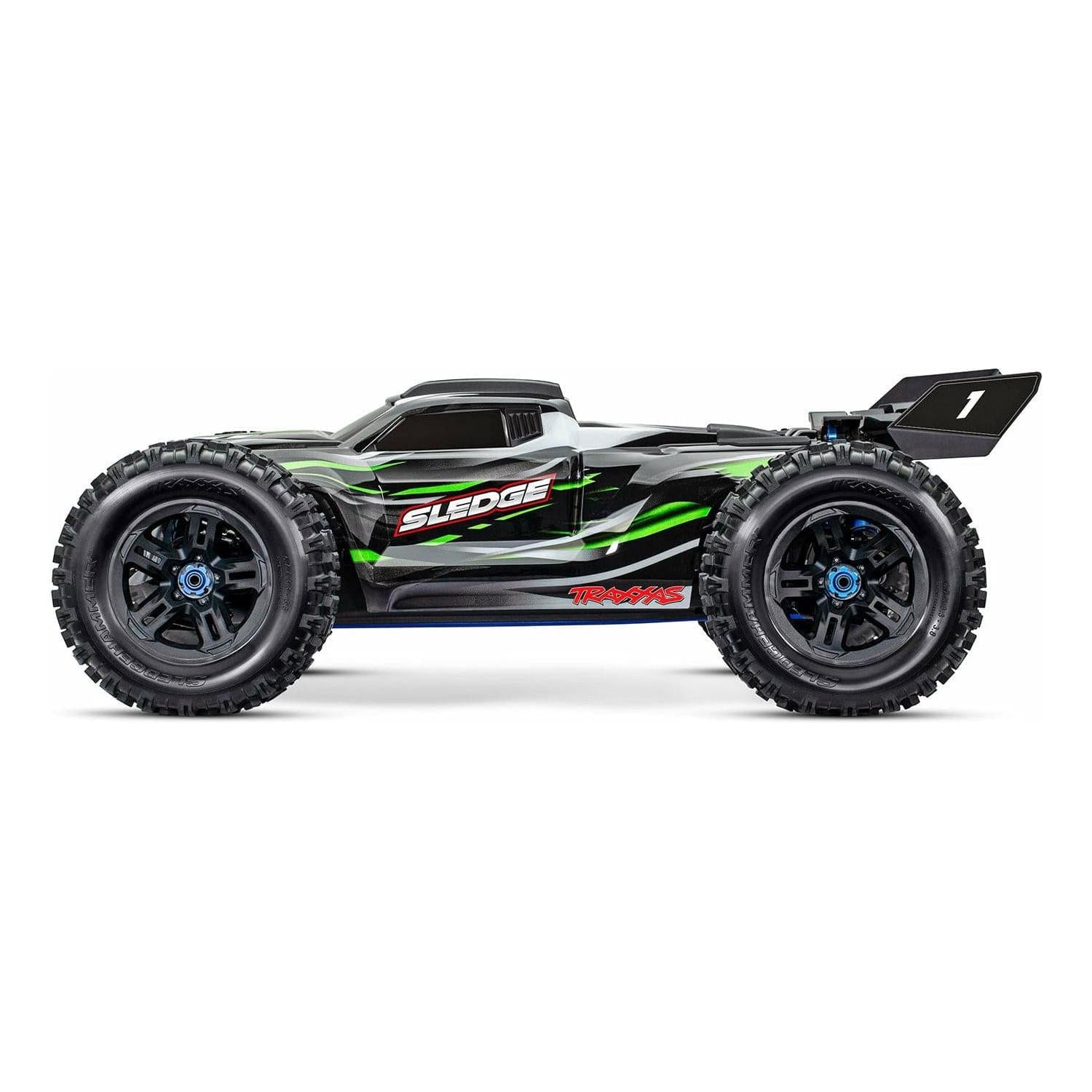 TRAXXAS 1/8 Sledge Off-Road Truggy Belted -Green Brushless