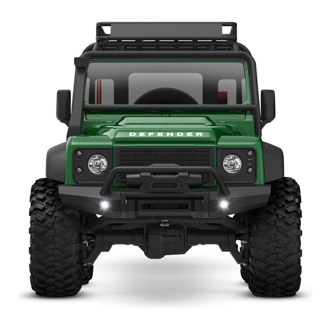 TRAXXAS 1/18 TRX-4M Land Rover Defender Scale and Trail Crawler Green
