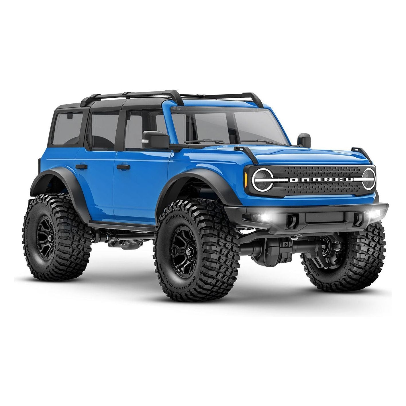 TRAXXAS 1/18 TRX-4M Ford Bronco Scale and Trail Crawler Blue