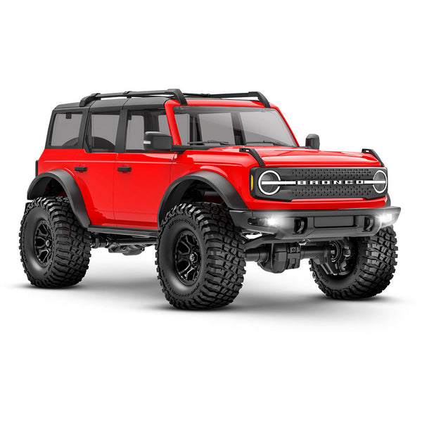 TRAXXAS 1/18 TRX-4M Ford Bronco Scale and Trail Crawler Red
