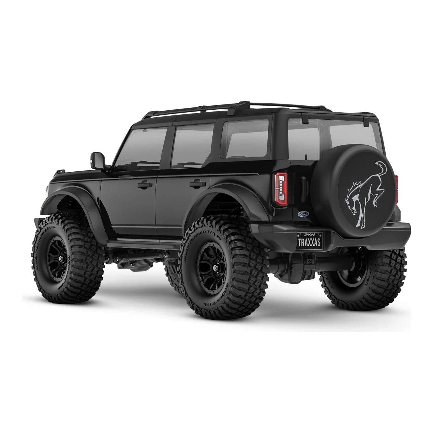 TRAXXAS 1/18 TRX-4M Ford Bronco Scale and Trail Crawler Black