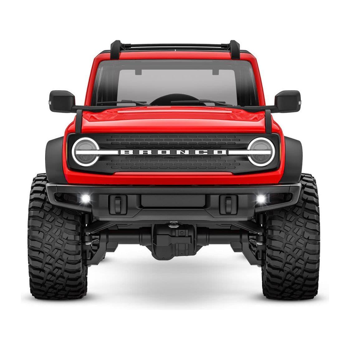TRAXXAS 1/18 TRX-4M Ford Bronco Scale and Trail Crawler Red