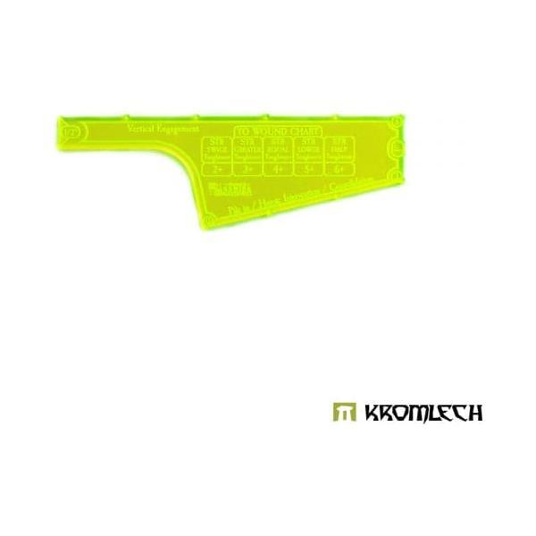 KROMLECH 9th Edition 5" Combat Gauge - Fight Phase - Green