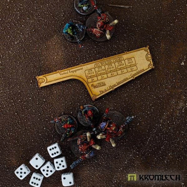KROMLECH 9th Edition 5" Combat Gauge - Fight Phase - HDF
