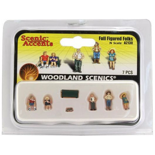 WOODLAND SCENICS N Full Figured Folks