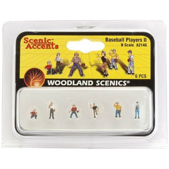 WOODLAND SCENICS N Baseball Players II