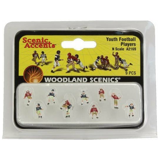 WOODLAND SCENICS N Youth Football Players
