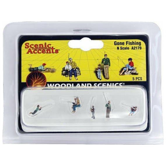 WOODLAND SCENICS N Gone Fishing