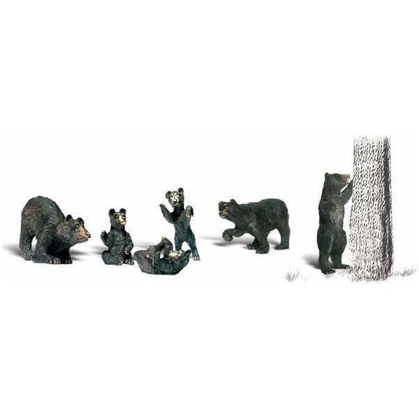 WOODLAND SCENICS N Black Bears