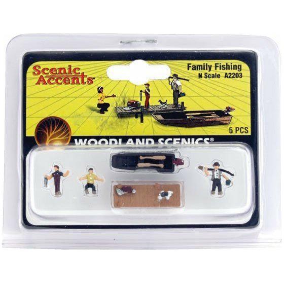 WOODLAND SCENICS N Family Fishing