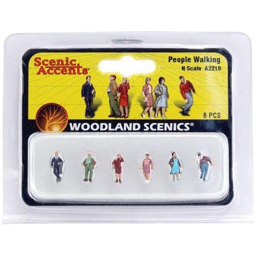 WOODLAND SCENICS N People Walking