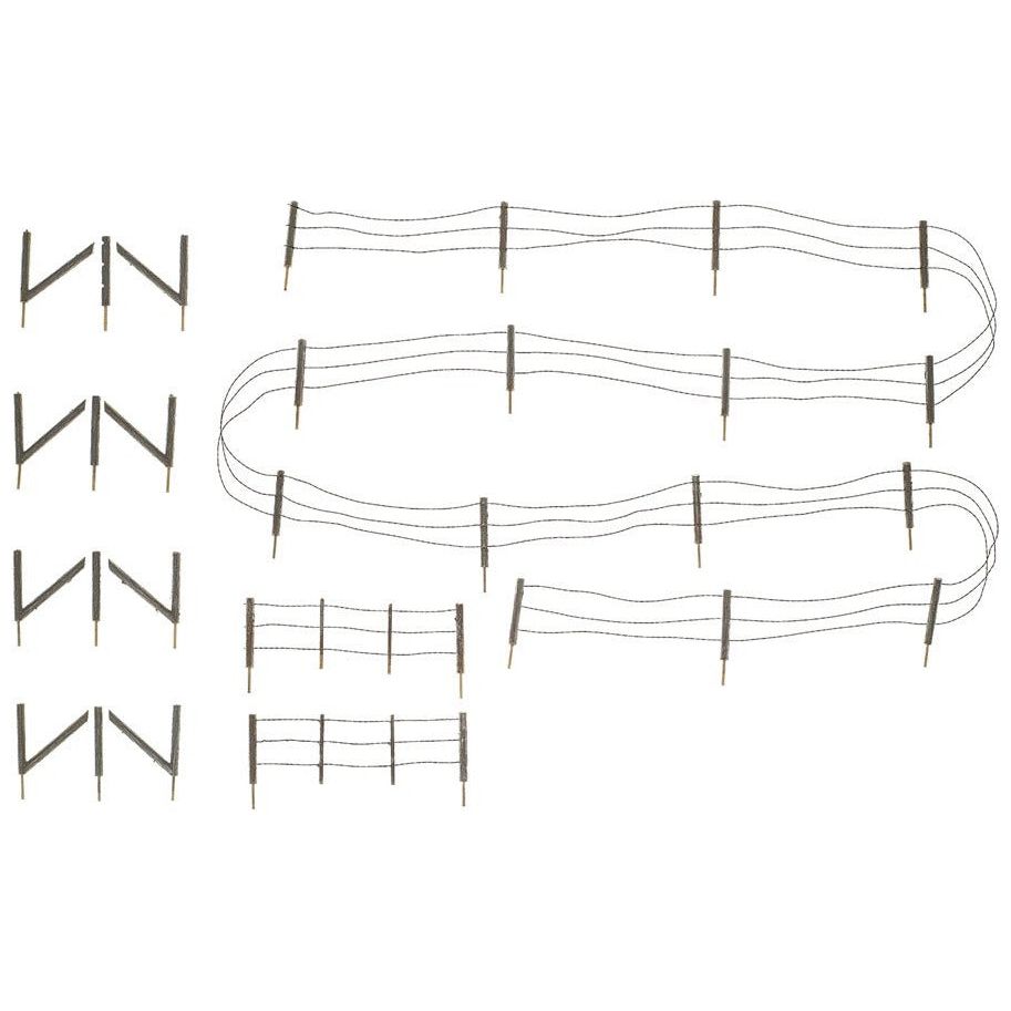 WOODLAND SCENICS O Barbed Wire Fence