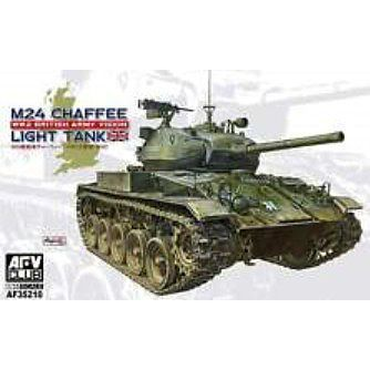 AFV CLUB 1/35 M24 Chaffee Tank WWII British Army
