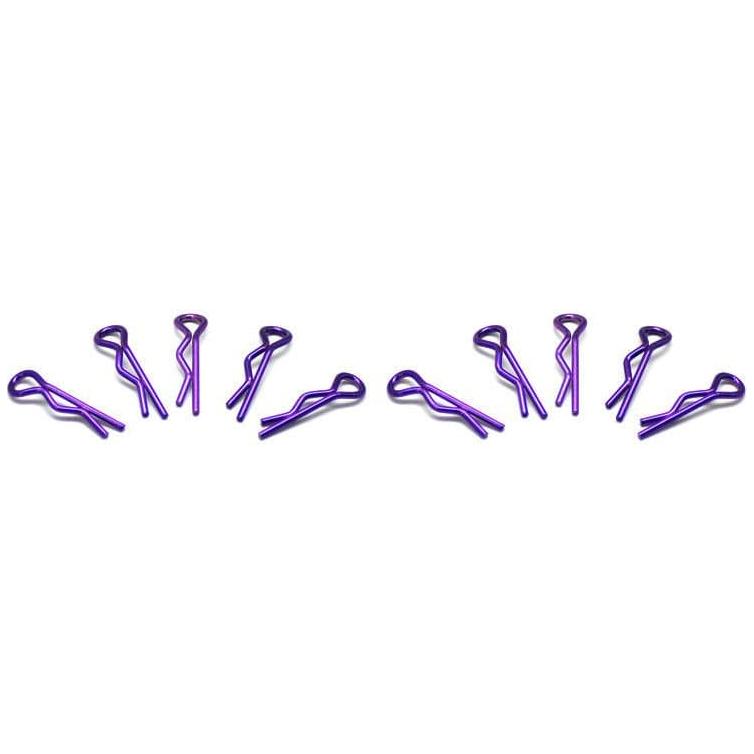 ARROWMAX Small Body Clip 1/10 - Metallic Purple(10)