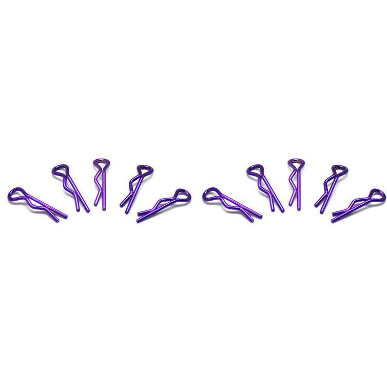 ARROWMAX Small Body Clip 1/10 - Metallic Purple(10)