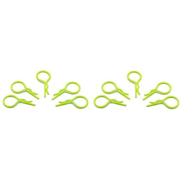 ARROWMAX Big Body Clip 1/10 - Fluorescent Yellow(10)
