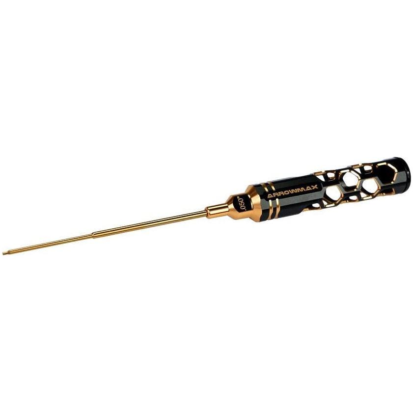 ARROWMAX Allen Wrench .050 X 120mm Black Golden