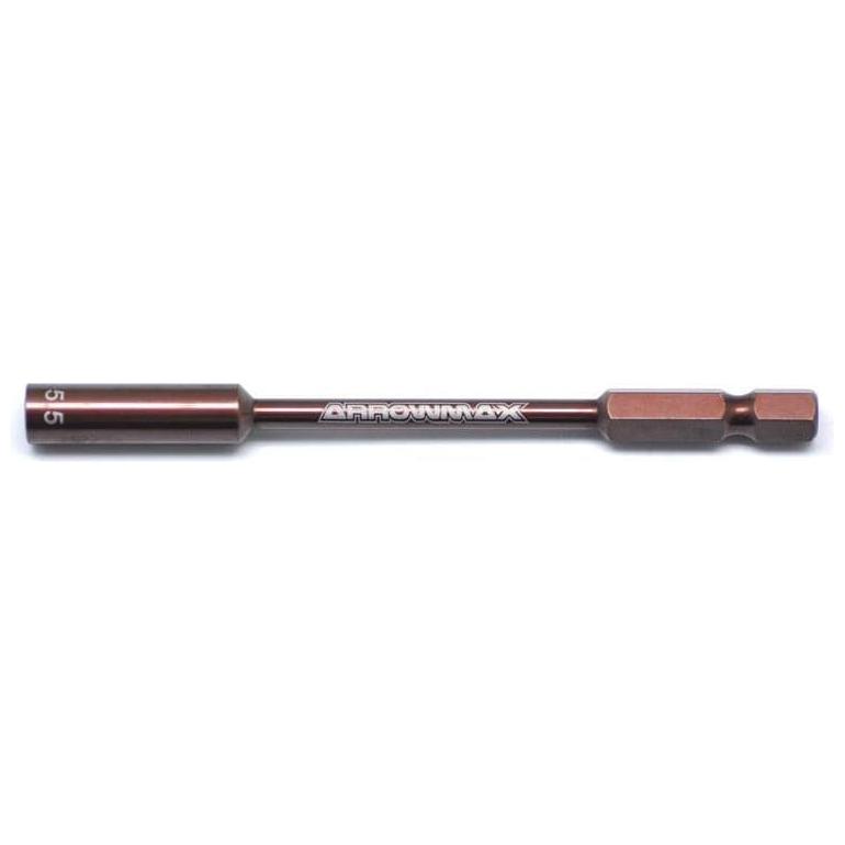 ARROWMAX Nut Driver 5.5 X 100MM Power Tip Only