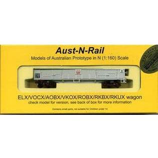 AUST-N-RAIL N - ELX SAR Lettering No 502, includes Microtrains Bogies