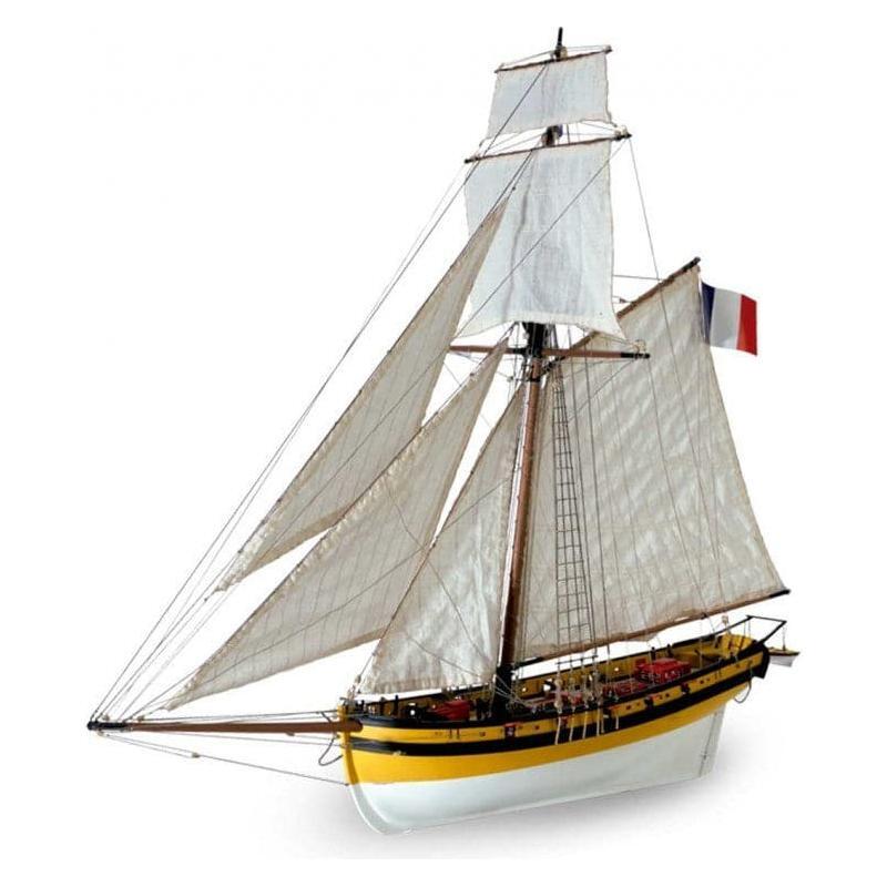 ARTESANIA LATINA 1/50 Le Renard Wooden Ship Model