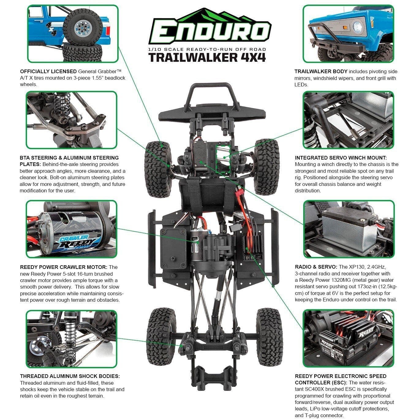 TEAM ASSOCIATED ELEMENT RC Enduro Trailwalker 4X4