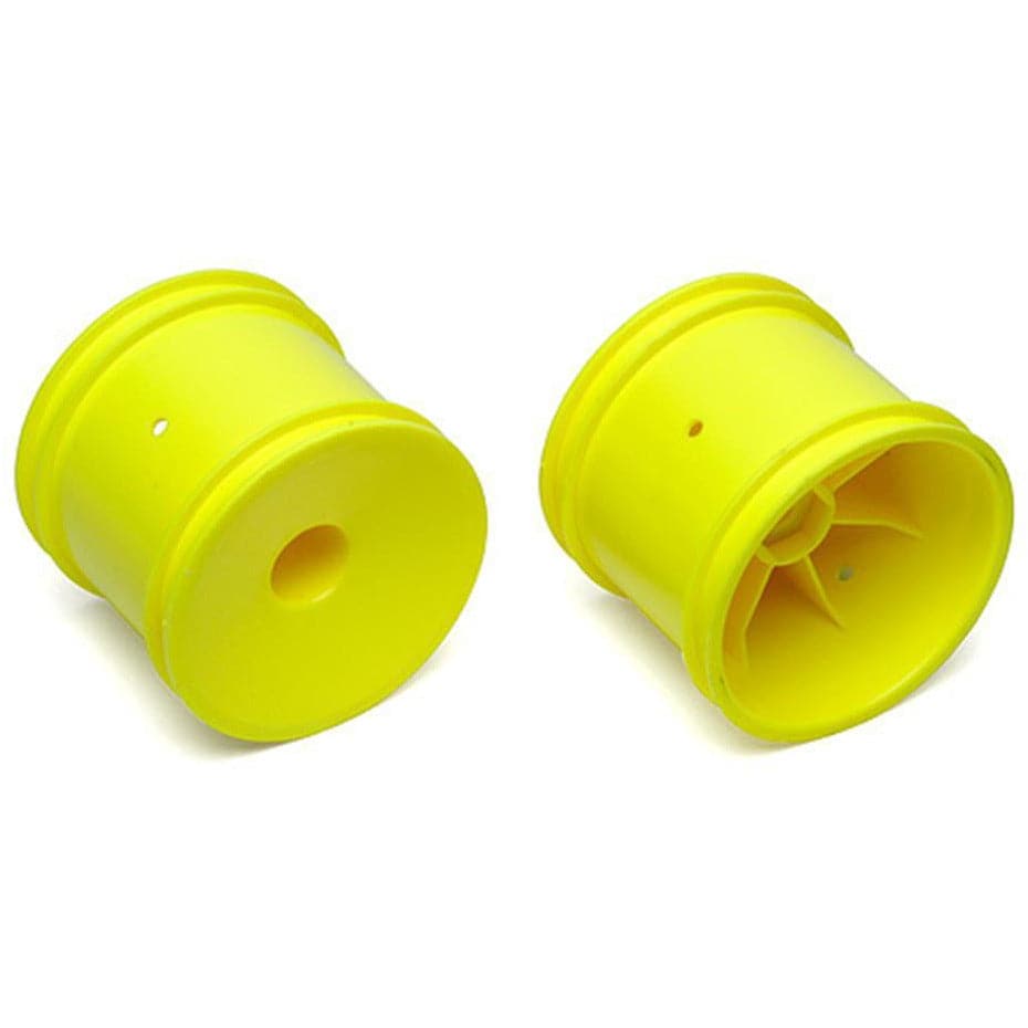 TEAM ASSOCIATED 2WD Truck Wheels, 2.2 in, 12 mm Hex yellow for ,