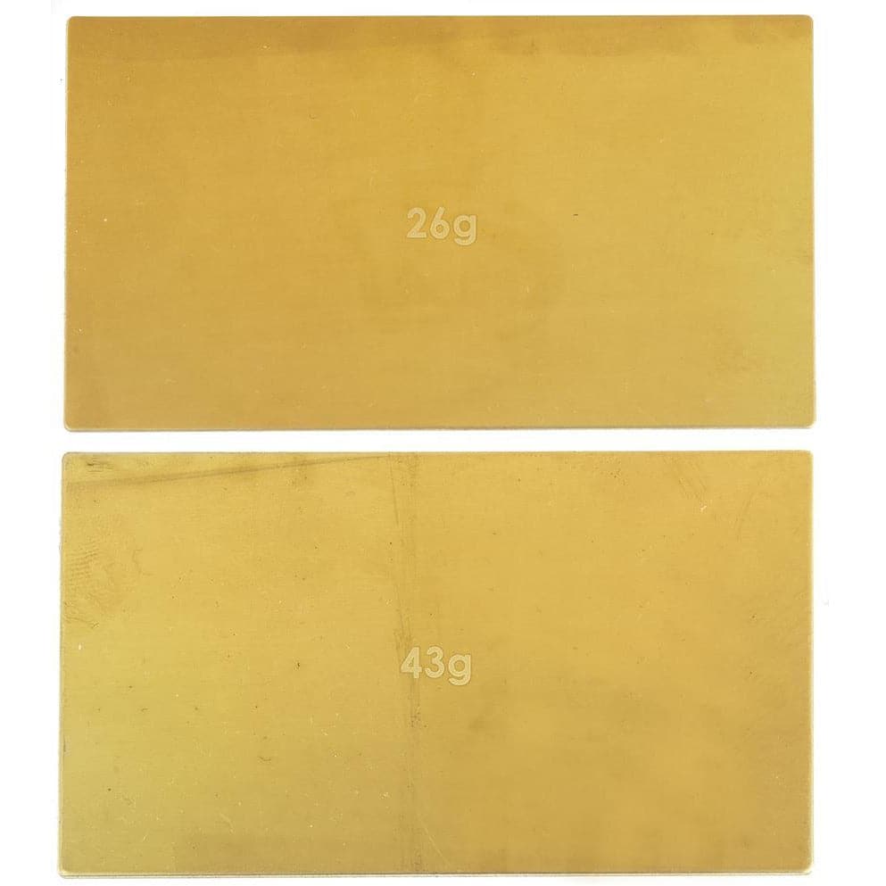 TEAM ASSOCIATED FT Brass Under Battery Weights for B6.1,B6.1D,T6