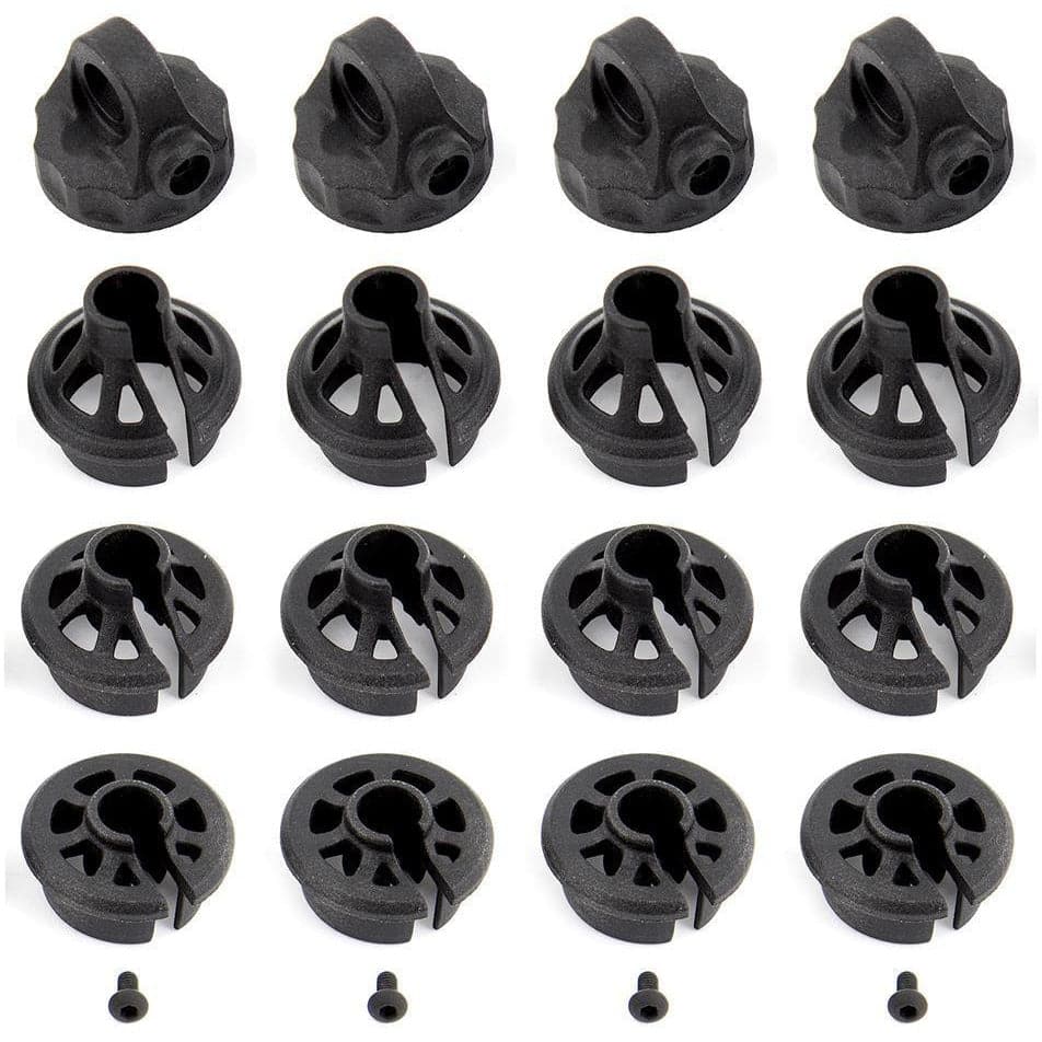 TEAM ASSOCIATEDShock Caps and Spring Cups For B74, B6.1,B6.1D,