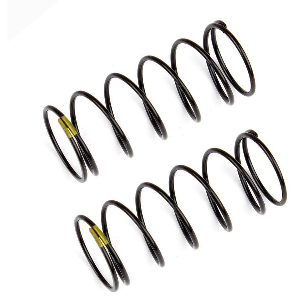 TEAM ASSOCIATED Front Shock Springs, yellow, 4.30 lb/in, L4mm Fo
