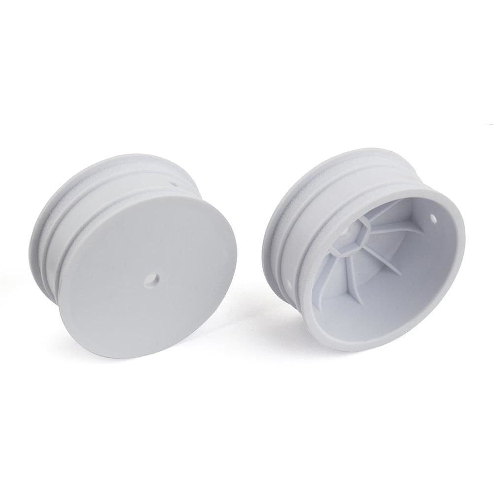 TEAM ASSOCIATED 4WD Front Wheels, 2.2 in, 12 mm Hex, white For B