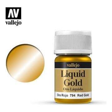 VALLEJO Model Colour Metallic Red Gold (Alcohol Base) 35ml