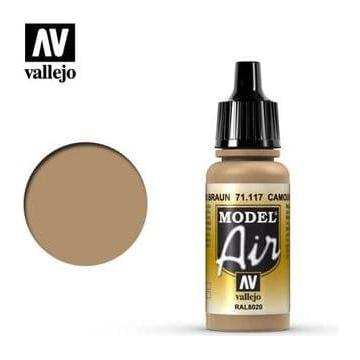 VALLEJO Model Air Camouflage Brown 17ml