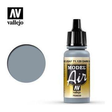 VALLEJO Model Air Dark Ghost Gray 17ml