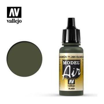 VALLEJO Model Air Olive Green RLM80 17ml